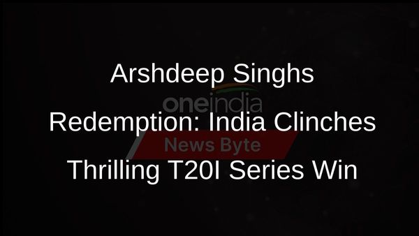 Arshdeep Singhs Redemption: India Clinches Thrilling T20I Series Win