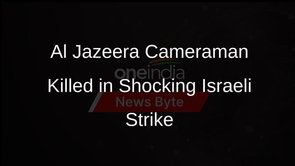 Israeli Strike Kills Al Jazeera Cameraman in Gaza
