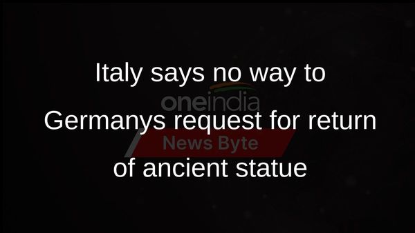 Italy refuses to return ancient statue to Germany, calls it a national treasure