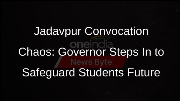 Jadavpur University Convocation Controversy: Governor Declares it Illegal