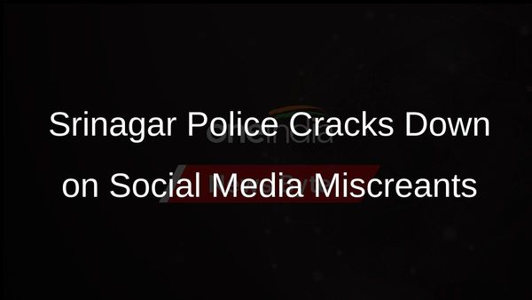 Srinagar Police Initiates Action Against Social Media Misusers