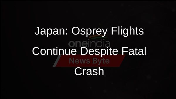Japan concerned about continued Osprey flights after fatal crash