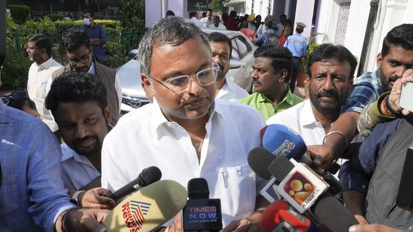 Karti Chidambaram Appears Before ED In Money Laundering Case
