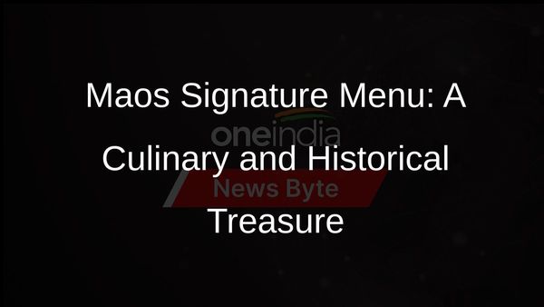 Historic Mao Zedong Signed Menu Fetches $275,000 at Auction