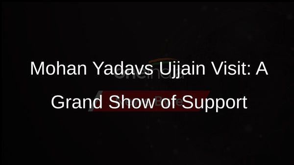 Mohan Yadav Takes Part in Viksit Bharat Sankalp Yatra in Ujjain