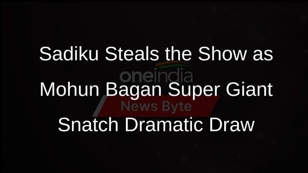 Late Sadiku Strikes Salvage Draw for Mohun Bagan Super Giant Against Odisha FC