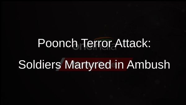 Terrorists Ambush Army Vehicles in Poonch, Five Soldiers Killed