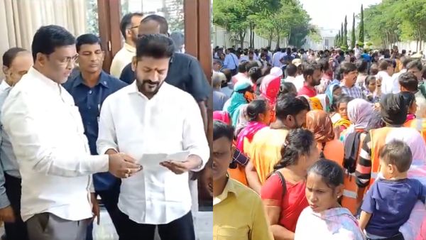 Hundreds Flock To Praja Darbar, Telangana CM Revanth Reddy Hears People's Grievances