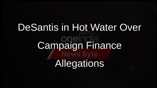 Ron DeSantis Accused of Breaking Campaign Finance Law