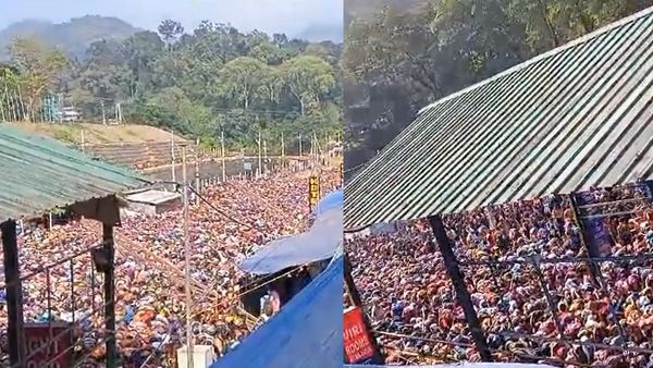 Huge Rush Of Pilgrims At Sabarimala Temple: Devotees Complain Lack Of Facilities