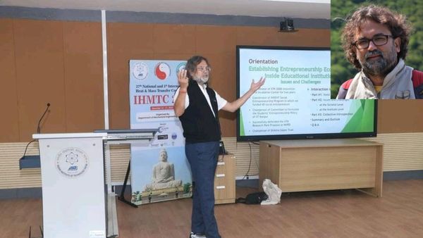 IIT Kanpur Professor Dies Suddenly During Alumni Meet Speech Due To Cardiac Arrest