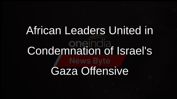 African Leaders Decry Israels Gaza Offensive, Call for Ceasefire