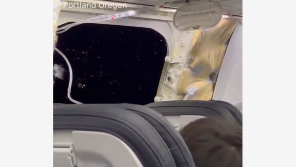 WATCH: Alaska Plane Door Blows Out, Creating A Mid-Air Nightmare