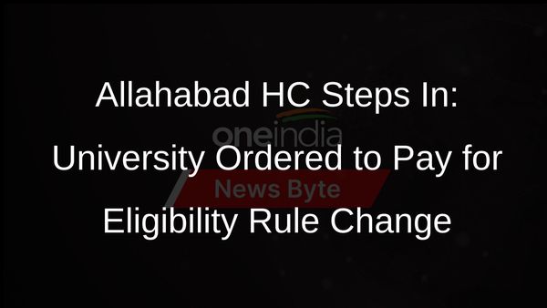 Allahabad HC Orders Compensation for Changed Eligibility Rules at Allahabad University