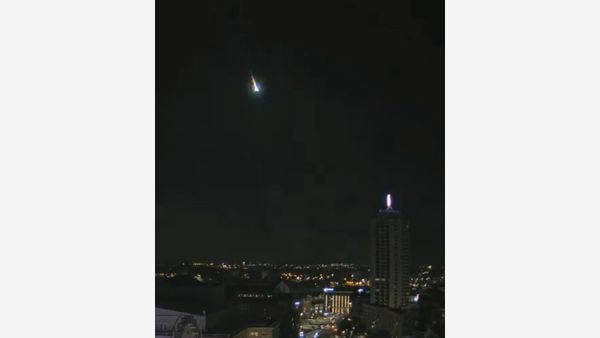 WATCH | Small Asteroid Explodes Above East Germany, Illuminating Night Sky