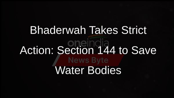 Bhaderwah Pollution: Section 144 Imposed to Curb Rising Water Pollution