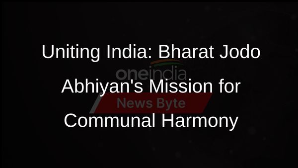Bharat Jodo Abhiyan Launches Campaign to Promote Communal Harmony