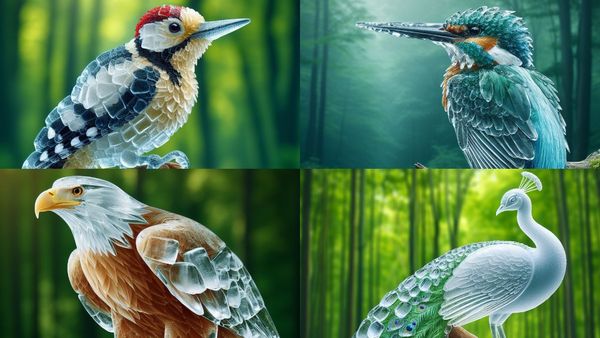 Reimagined: What If A Bird's Body Resembles An Ice Cube