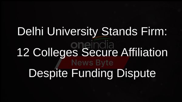 Delhi University Defies Delhi Government, Retains Affiliation with 12 Colleges