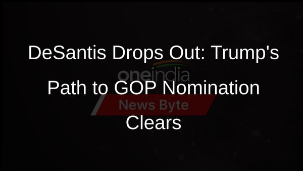 DeSantis Withdraws from GOP Race, Backs Trump for Nomination