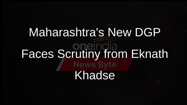 Eknath Khadse Questions Rashmi Shuklas Appointment as Maharashtra DGP