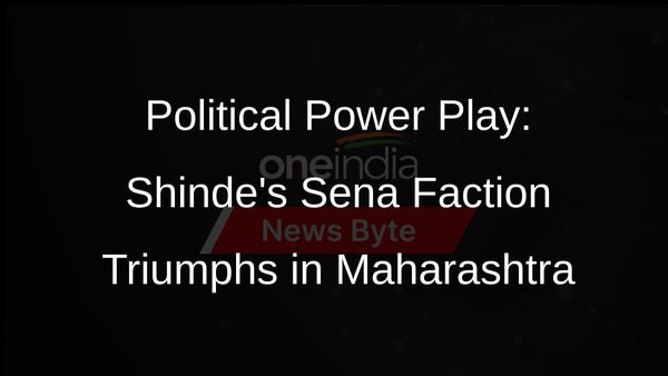 Eknath Shindes Shiv Sena Faction Declared Real Party by Maharashtra Assembly Speaker