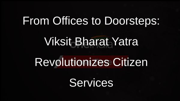 Government Comes to Citizens Doorsteps: Viksit Bharat Sankalp Yatra Transforms Work Culture in Kathua