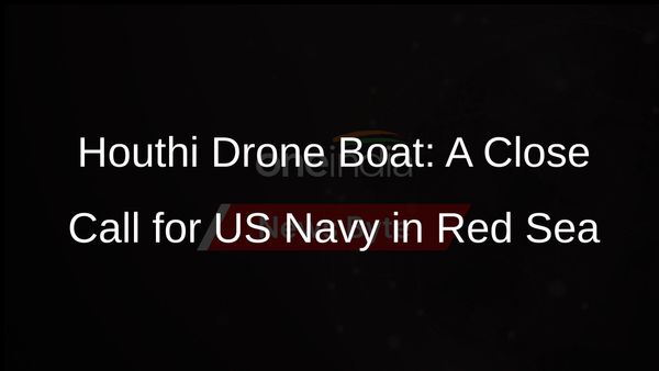 Houthi Drone Boat Approaches US Navy Vessels in Red Sea