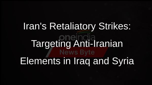 Iran Launches Strikes Against Anti-Iranian Terrorist Groups in Iraq and Syria