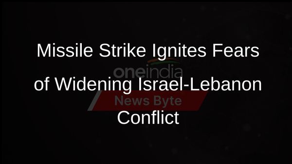 Deadly Missile Strike from Lebanon Hits Israel Amidst Israel-Hamas Conflict