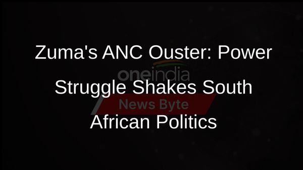 Jacob Zuma Suspended by ANC for Supporting Rival Party