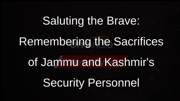 6,000 Security Personnel Martyred in Jammu and Kashmir: DGP R R Swain