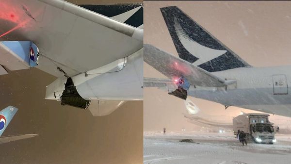 Two Passenger Planes Collide At New Chitose Airport In Japan