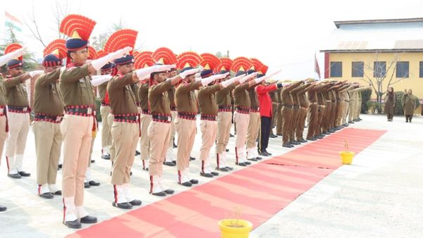 District Police Doda Held National Voters Day Pledge Ceremony At DPL Doda