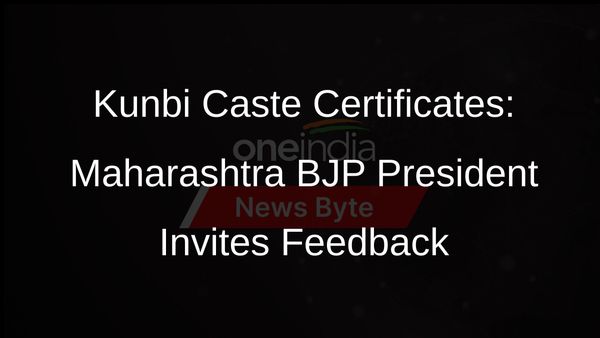 Maharashtra BJP President Addresses Concerns Over Kunbi Caste Certificates