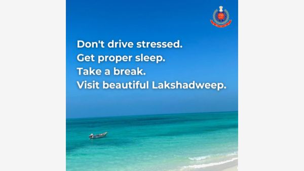 Delhi Police Urges A Visit To Beautiful Lakshadweep: Post Goes Viral