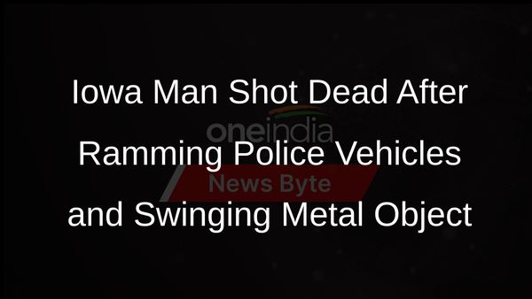 Man Shot Dead After Ramming Police Vehicles and Swinging Metal Object at Officers in Iowa