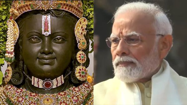 Ram Lalla Consecrated At Ayodhya Temple; 'Extraordinary Moment' Says PM Modi