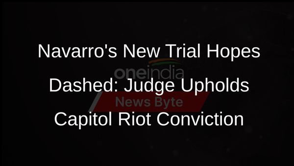 Federal Judge Rejects Peter Navarros Bid for New Trial in Capitol Riot Case