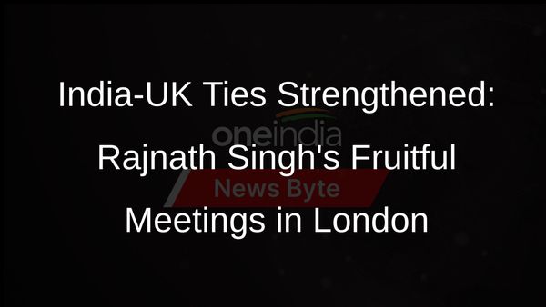Rajnath Singh Meets Rishi Sunak in London, Discusses Key Issues