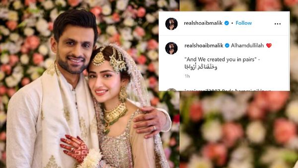 Shoaib Malik Ties The Knot With Pakistani Actor Amidst Speculation Of Sania Mirza Divorce