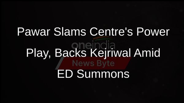 Sharad Pawar Backs Arvind Kejriwal, Says Centre Misusing Power to Discourage Political Dissent