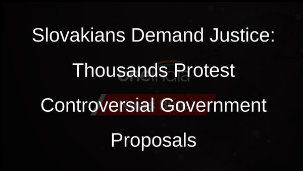 Slovakians Protest Controversial Penal Code Amendments