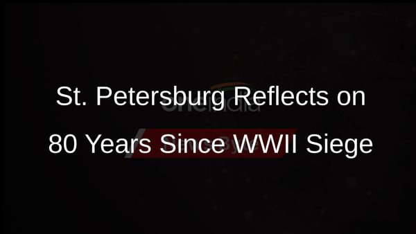 St. Petersburg Marks 80th Anniversary of WWII Siege