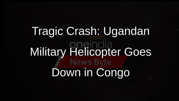 Ugandan Military Helicopter Crashes in Congo, Killing Three