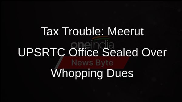 Meerut UPSRTC Office Sealed Over Rs 29 Crore Tax Dues