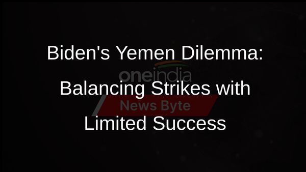 Biden: US Military Strikes in Yemen to Continue Despite Limited Success