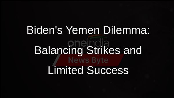 Biden Says US Strikes on Yemens Houthis to Continue Despite Limited Success