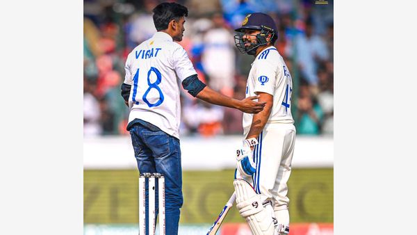 Ind vs Eng Test LIVE: Virat Kohli Fan Bows In Front Of Rohit Sharma; Royal Challengers Bangalore (RCB) Tweets