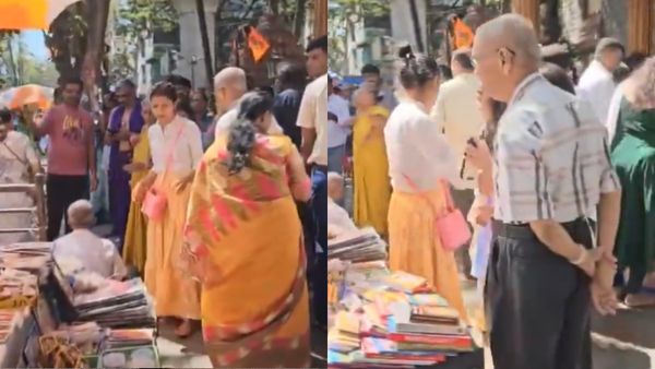 WATCH Viral Video Of UK's First Lady Akshata Murty In Bengaluru With Narayana And Sudha Murty